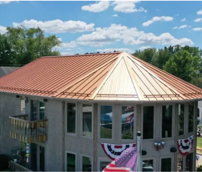 Metal roofing by Fountain City Metal Roofing near Anderson, IN